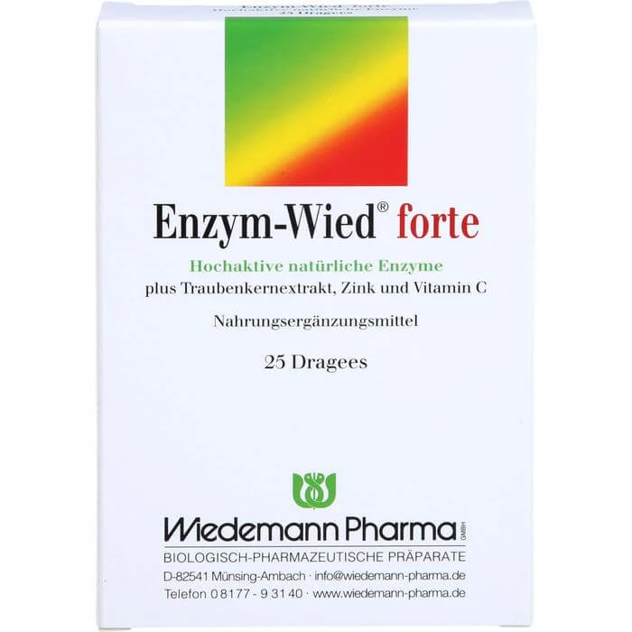 ENZYM WIED forte Dragees 25 St