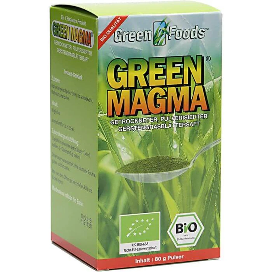 GREEN MAGMA Barley grass extract powder 80 g