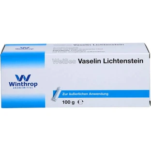 VASELINE WHITE DAB 10 Lichtenstein 100 g