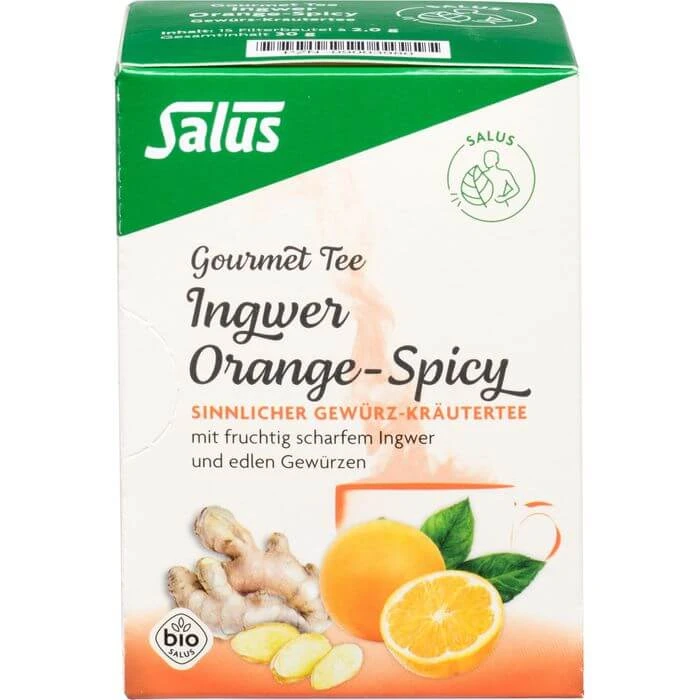 INGWER ORANGE Spicy Tee Salus Filterbeutel 15 St
