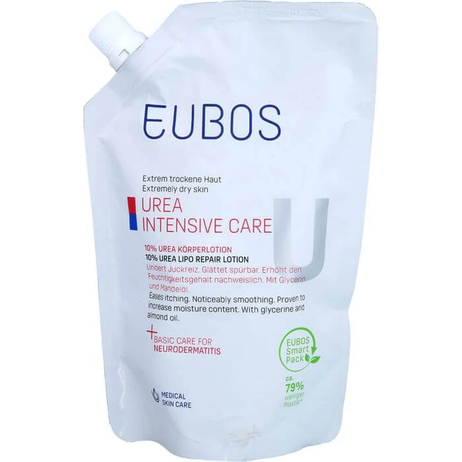 EUBOS DROGE HUID Urea 10% Body Lotion Nazorg 400 ml