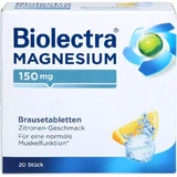 BIOLECTRA Magneziu 150 mg Tablete efervescente cu lămâie 20 Capsule