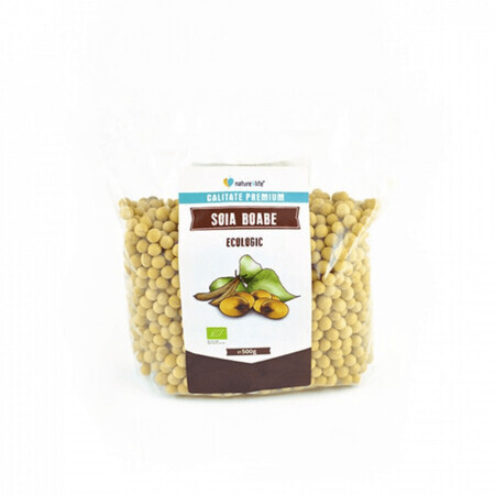 Soia boabe Eco, 500 g, Nature4Life