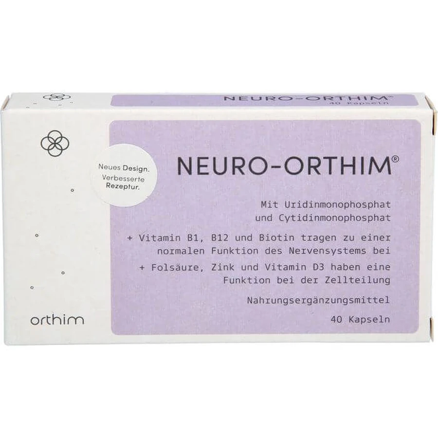 NEURO-ORTHIM Kapsułki 40 kapsułek: ceny i cechy
