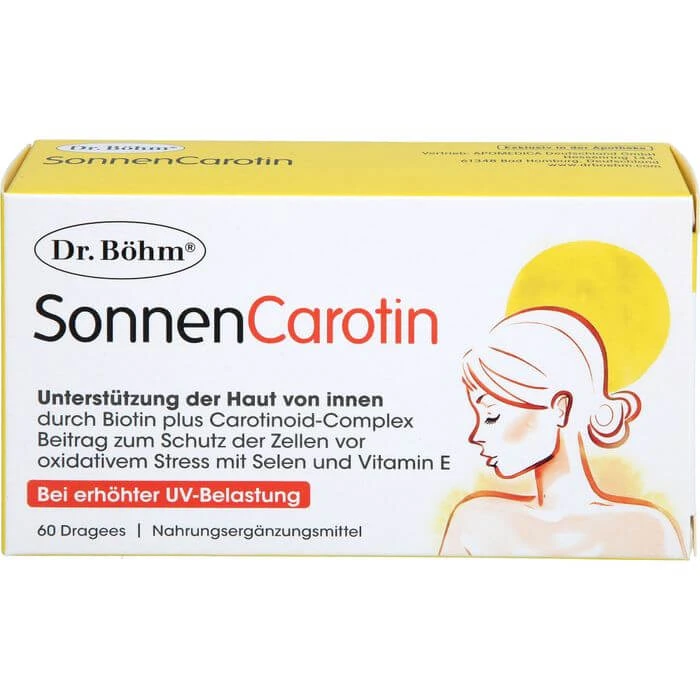 DR.BÖHM SonnenCarotin Dragees 60 St