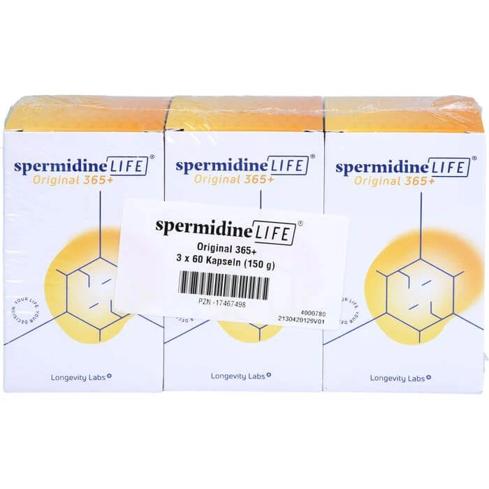 SPERMIDINELIFE Original 365+ Kapseln 180 St