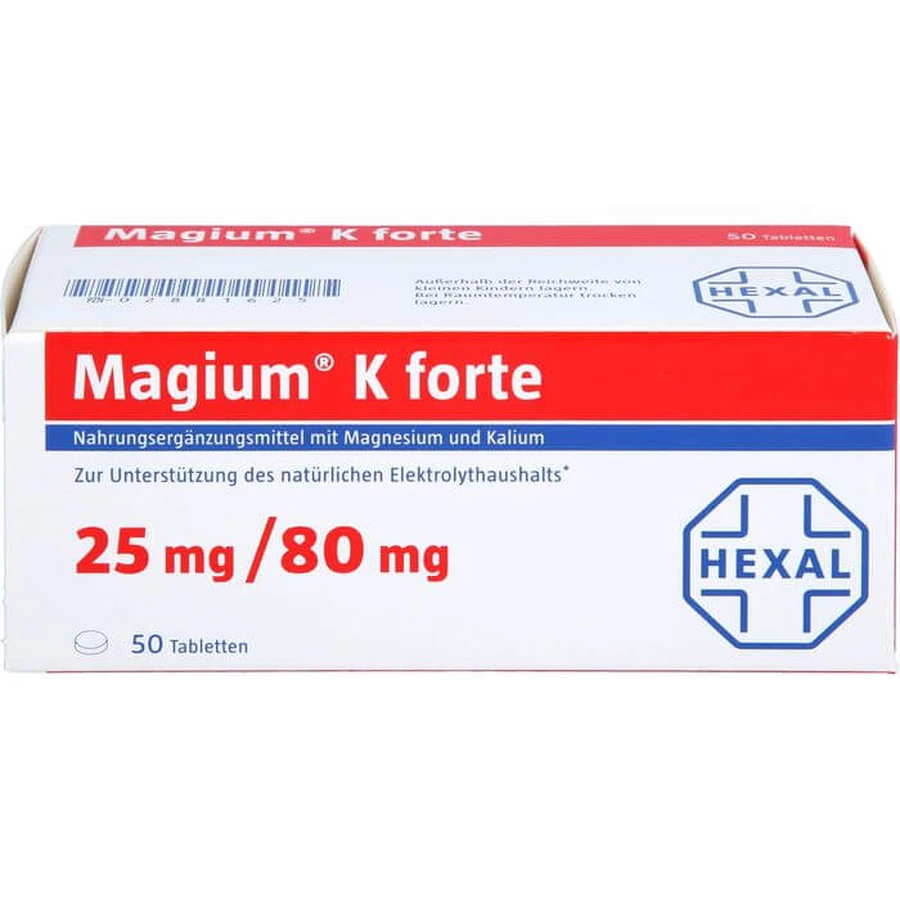MAGIUM K forte Tablete 50 Capsule