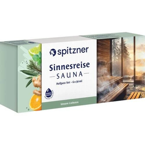 SPITZNER Saunaaufguss Sinnesreise Set 180 ml