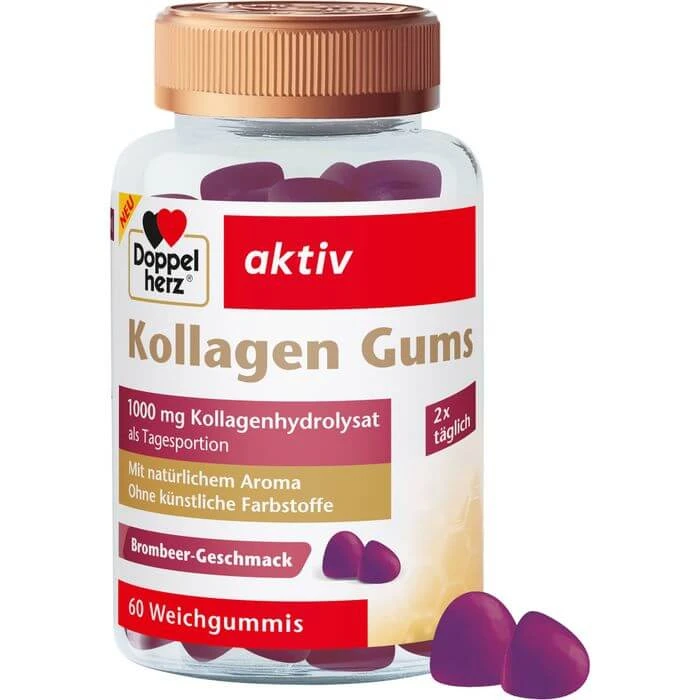 DOPPELHERZ Kollagen Gums 60 St