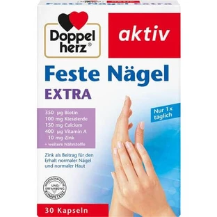 DOPPELHERZ Unghie salde Extra Capsule 30 Capsule