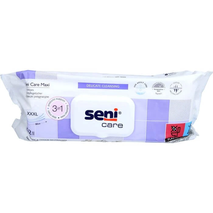 SENI care Feuchttücher maxi 25x30 cm 52 St