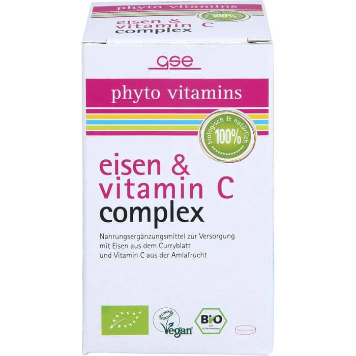 GSE Eisen & Vitamin C Complex Bio Tabletten 60 St