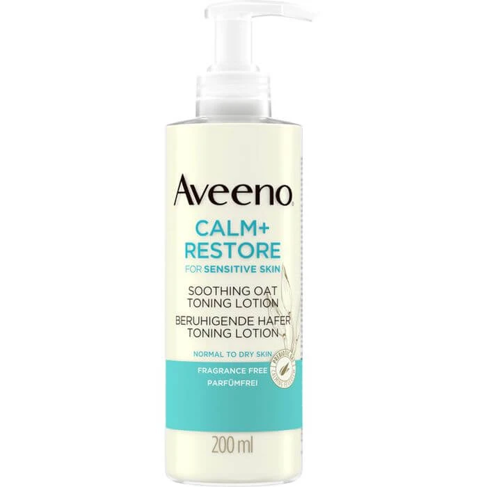 AVEENO Calm+ Restore beruhigende Hafer Toning Lot. 200 ml
