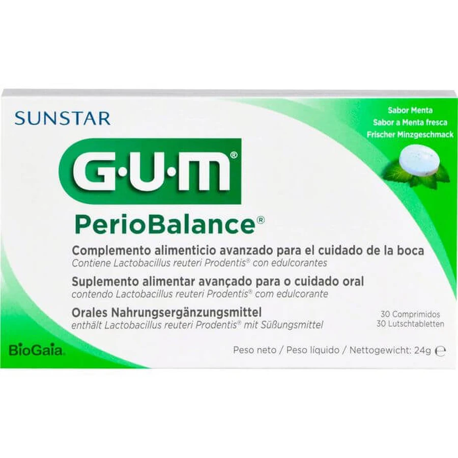 GUM PerioBalance pastillas 30 unid.
