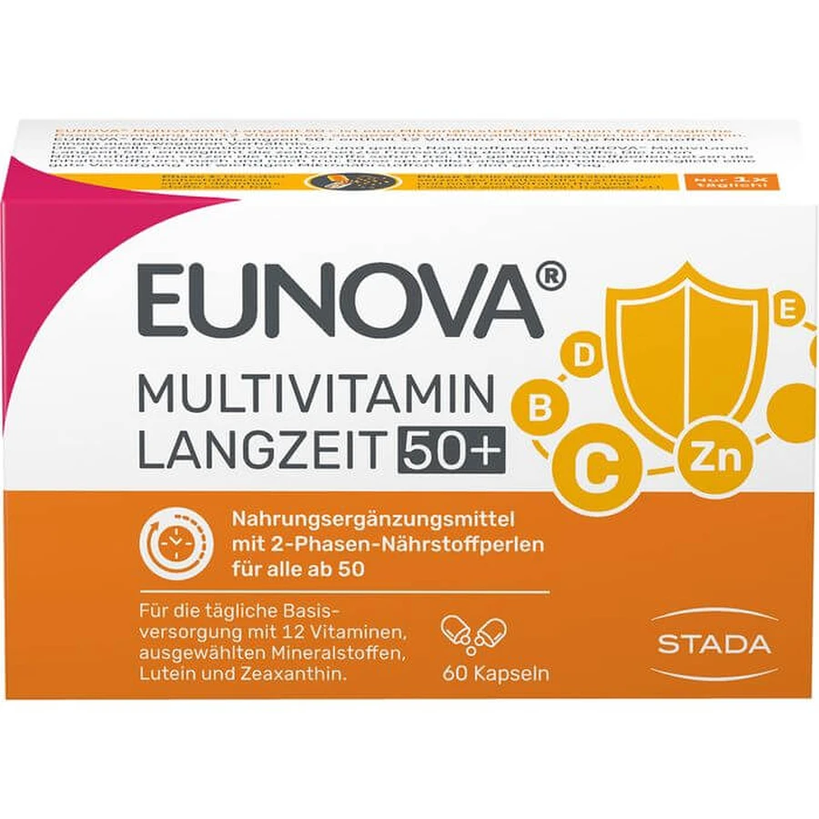 EUNOVA Capsule a lungo termine 50+ 60 pz.