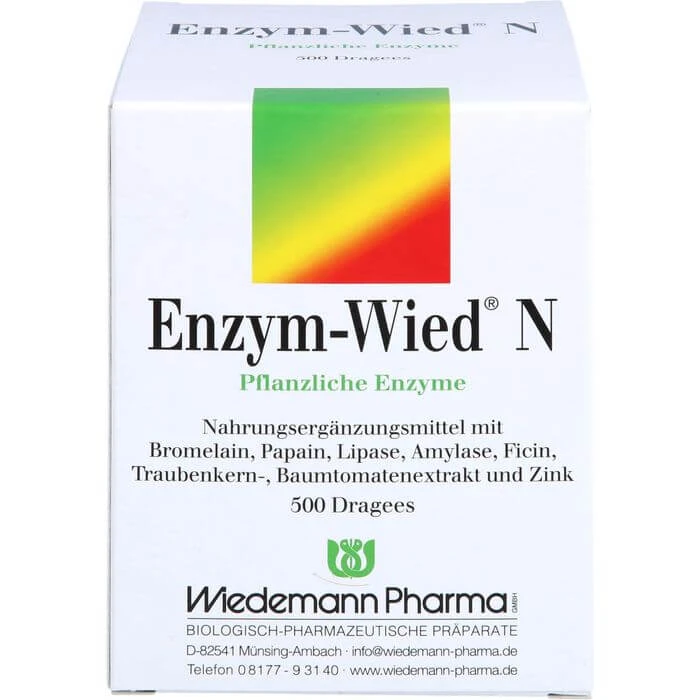 ENZYM WIED N Dragees 500 St