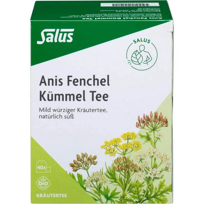 ANIS FENCHEL Kümmel Tee AFeKü Bio Salus Filterbtl. 40 St