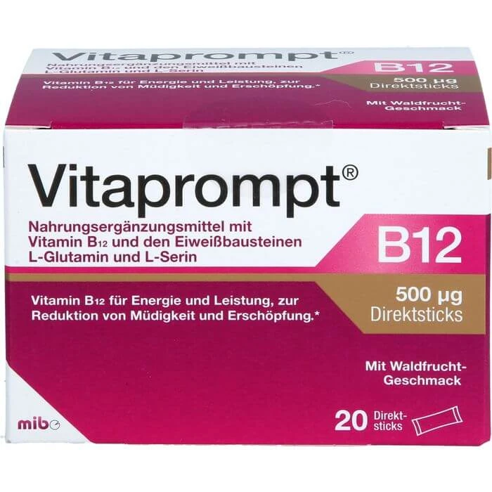 VITAPROMPT B12 500 µg Direktsticks 20 St
