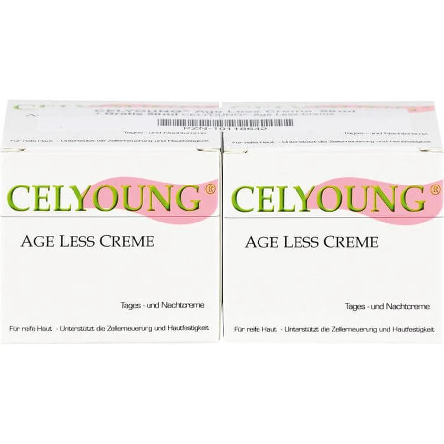 CELYOUNG age less cream plus a free 100 ml