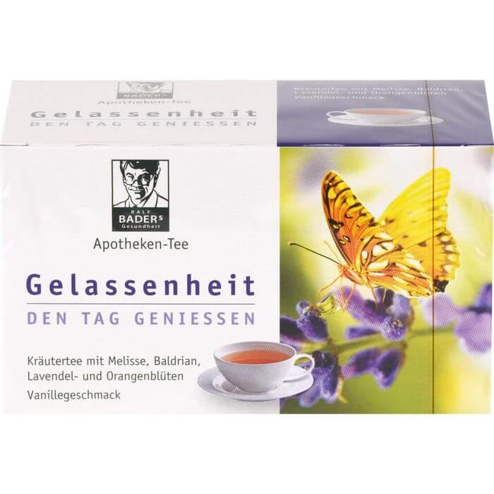BADERS Apotheken Tee Gelassenheit Filterbeutel 20 St