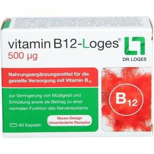 VITAMIN B12-LOGES 500 µg capsules 60 pcs.