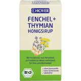 HOYER Sirop de miere de fenicul + cimbru 250 g