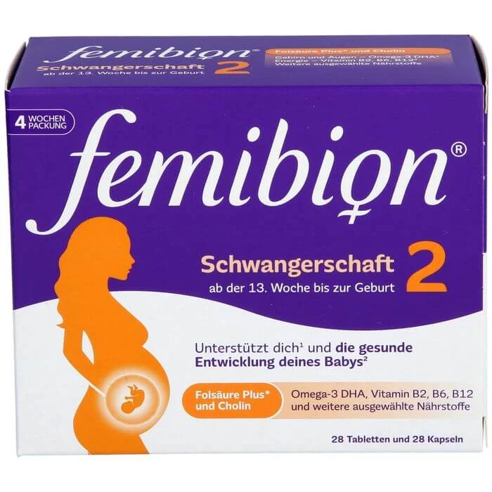 FEMIBION 2 Schwangerschaft Kombipackung 56 St