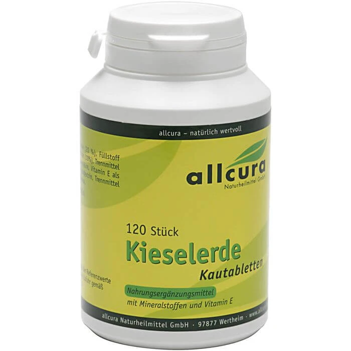 KIESELERDE KAUTABLETTEN 120 St