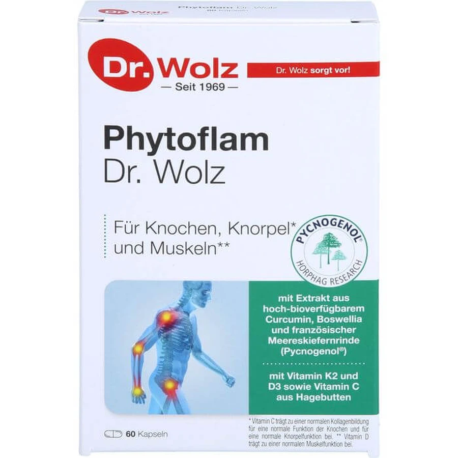 PHYTOFLAM Dr.Wolz Cápsulas 60 Cápsulas