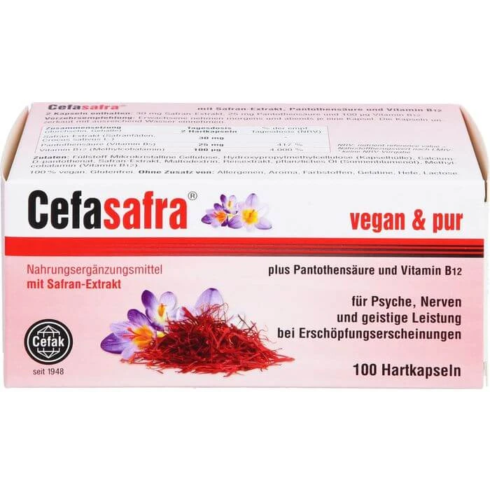 CEFASAFRA Hartkapseln 100 St
