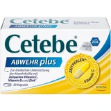 CETEBE ABWEHR plus Vitamin C+Vitamin D3+Zink Kaps. 30 St.
