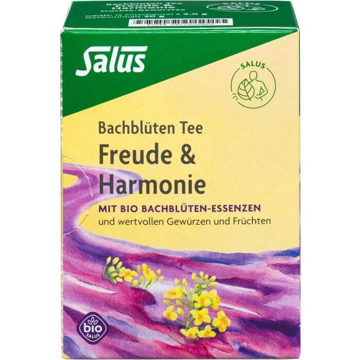 BACHBLÜTEN TEE Freude & Harmonie Bio Salus Fbtl. 15 St