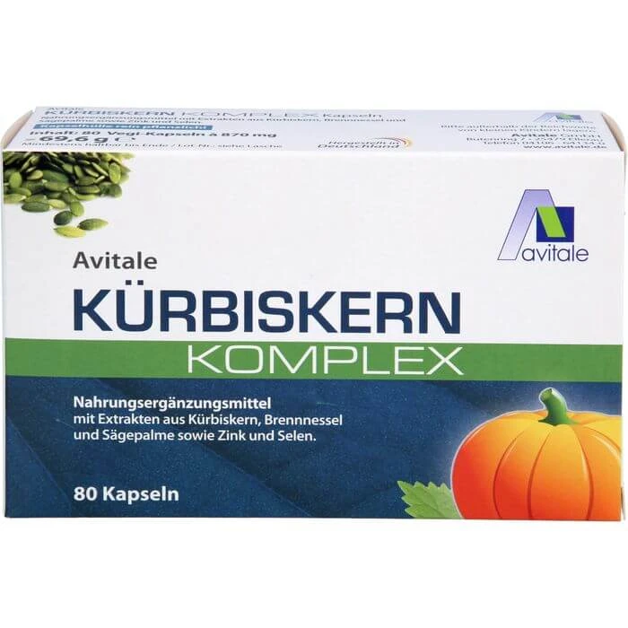 KÜRBISKERN KOMPLEX Kapseln 80 St