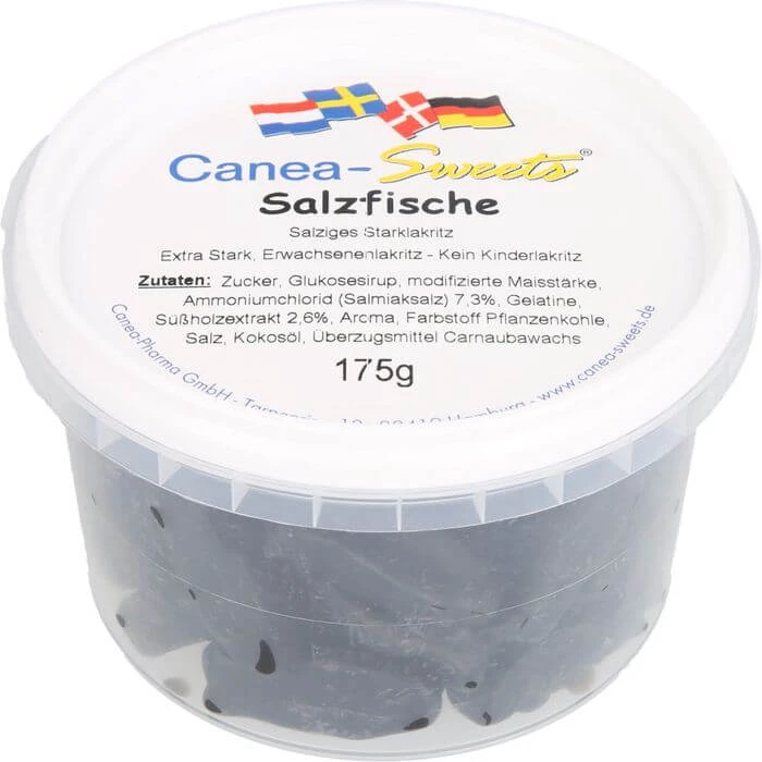 SALZFISCHE Lakritz 175 g