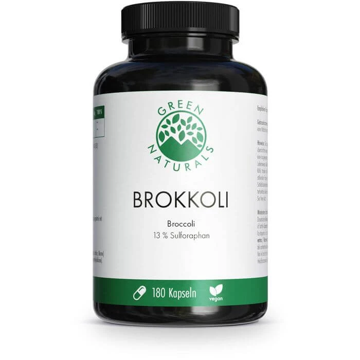 GREEN NATURALS Brokkoli+13% Sulforaphan vegan Kps. 180 St