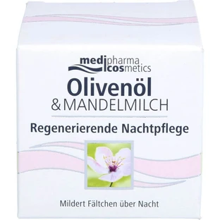 LATTE DI MANDORLE D'OLIVA Trattamento notte rigenerante 50 ml
