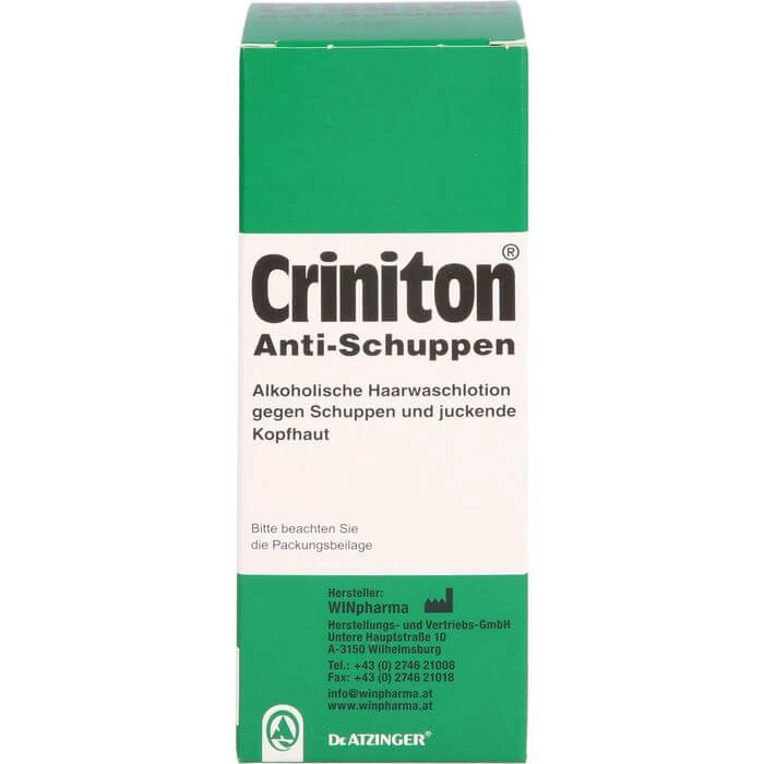CRINITON Anti Schuppen Lösung 125 ml