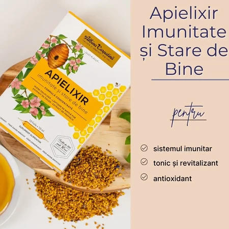 Apielixir Immunität und Wohlbefinden, 20 Ampullen x 10 ml, Albina Carpatina