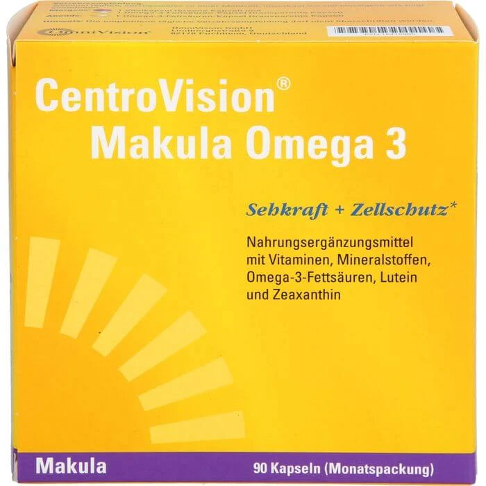 CENTROVISION Makula Omega-3 Kapseln 90 St