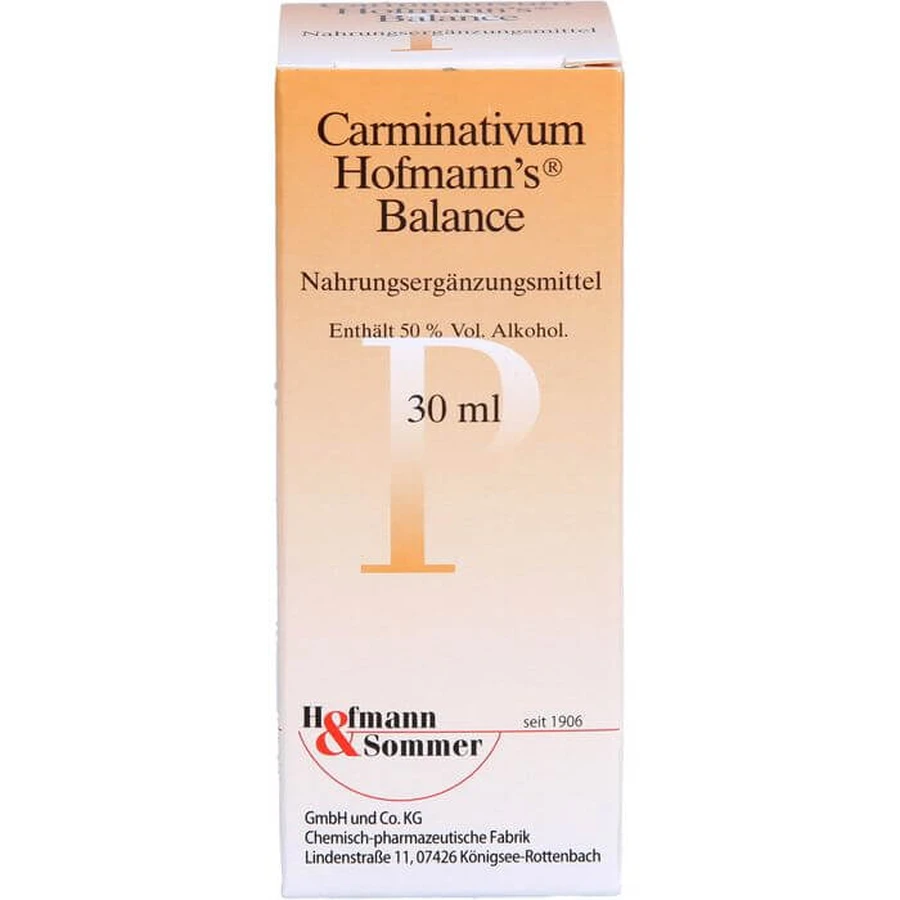 CARMINATIVUM Hofmann's Balance Flüssigk.z.Einn. 30 ml