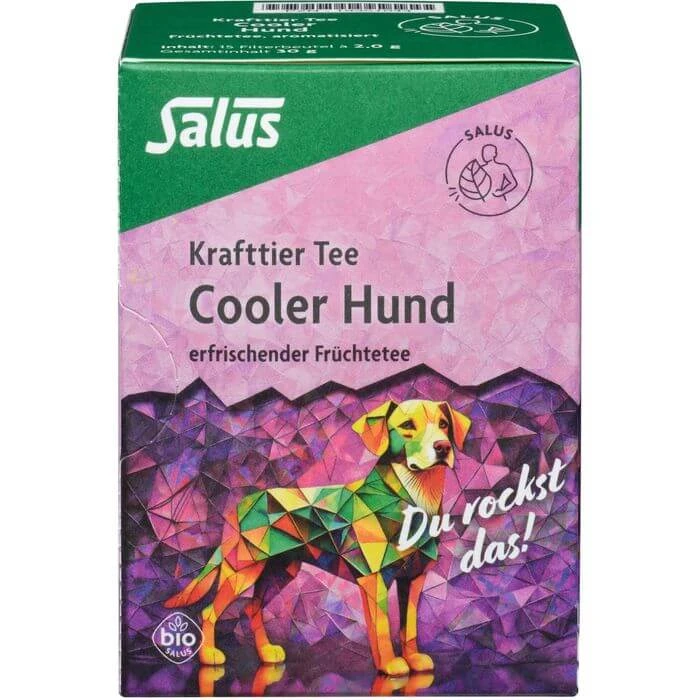 KRAFTTIER Tee Cooler Hund Bio Salus Filterbeutel 15 St