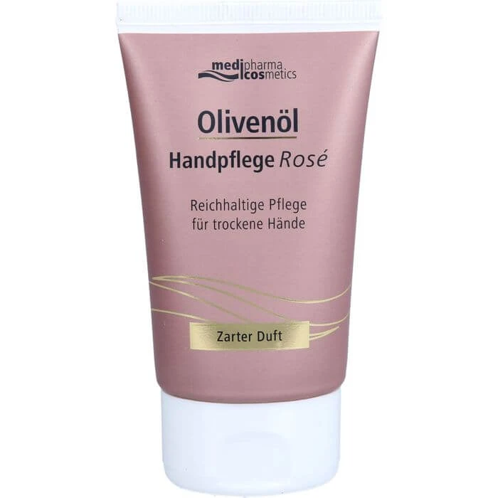 OLIVENÖL HANDPFLEGECREME Rose 50 ml