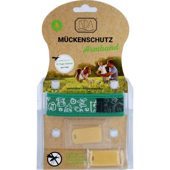 MÜCKENSCHUTZ Armband grün KDA 1 St