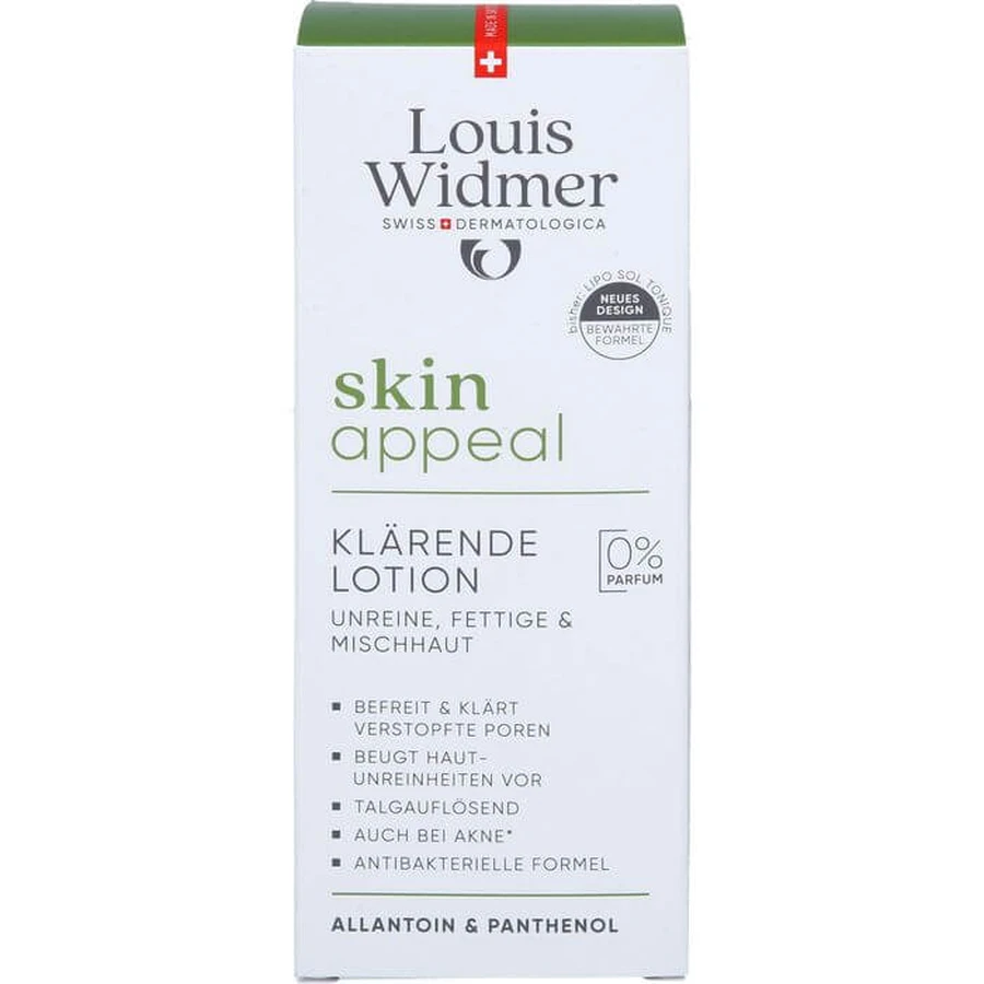 WIDMER Skin Appeal Clarifying Lotion o.P. 150 ml: ceny i cechy