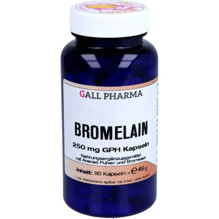 BROMELAIN 250 mg GPH Kapseln 90 St