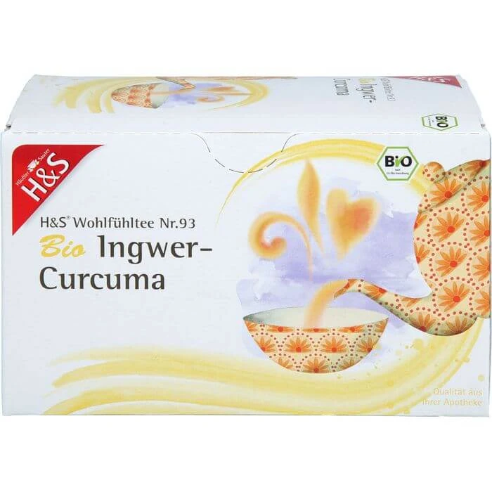 H&S Bio Ingwer-Curcuma Filterbeutel 25 g