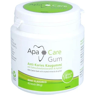 APACARE Gum Anti-Caries Guma do żucia 45 szt.