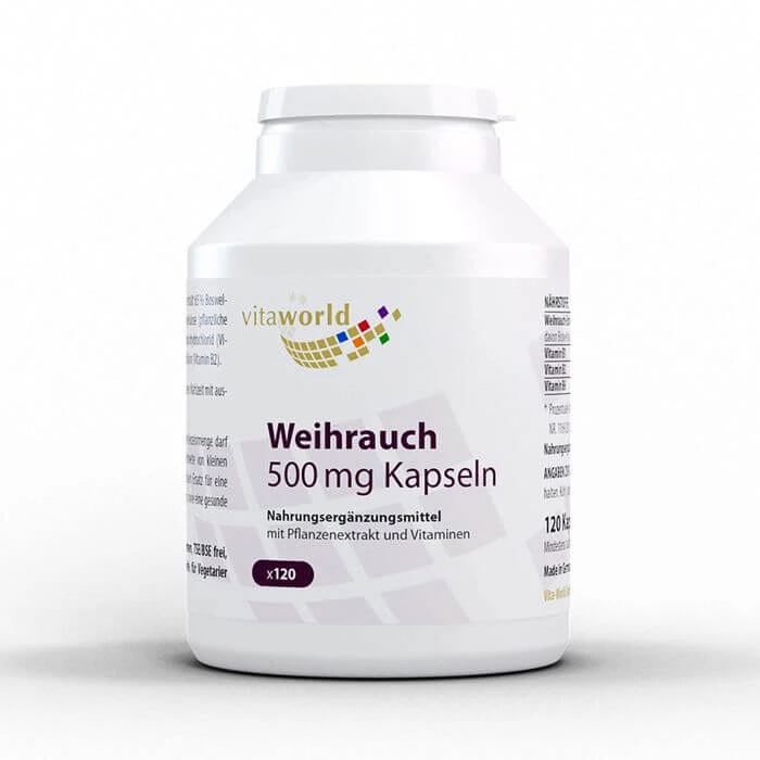 WEIHRAUCH 500 mg Kapseln 120 St