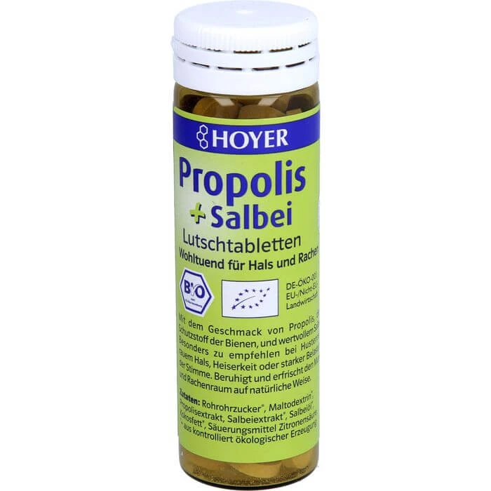 HOYER Propolis & Salbei Lutschtabletten 60 St