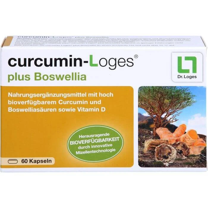 CURCUMIN-LOGES plus Boswellia Kapseln 60 St
